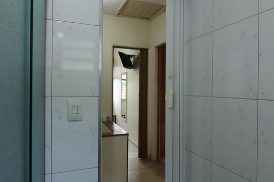 Banheiro Social de casa à venda com 3 quartos, 162m² em Jardim Copacabana, São Bernardo do Campo