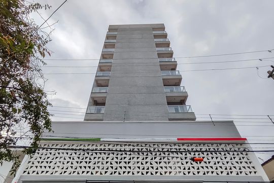 Fachada do Prédio de apartamento para alugar com 1 quarto, 33m² em Santana, São Paulo