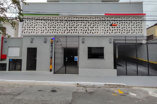 Fachada do Prédio de apartamento para alugar com 1 quarto, 33m² em Santana, São Paulo