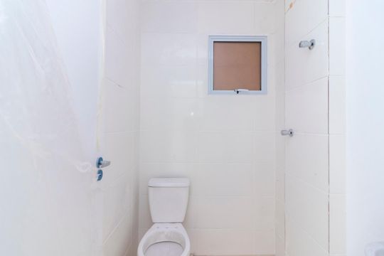 Banheiro de apartamento à venda com 1 quarto, 33m² em Santana, São Paulo