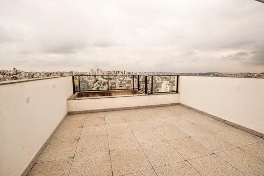 Terraço de apartamento à venda com 2 quartos, 146m² em Alto Barroca, Belo Horizonte