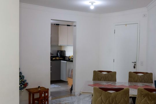 sala de apartamento à venda com 2 quartos, 52m² em Padroeira, Osasco
