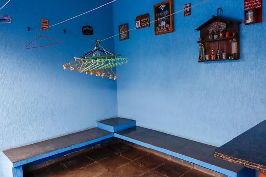 Área comum - Churrasqueira de casa à venda com 3 quartos, 234m² em Vila Pires, Osasco