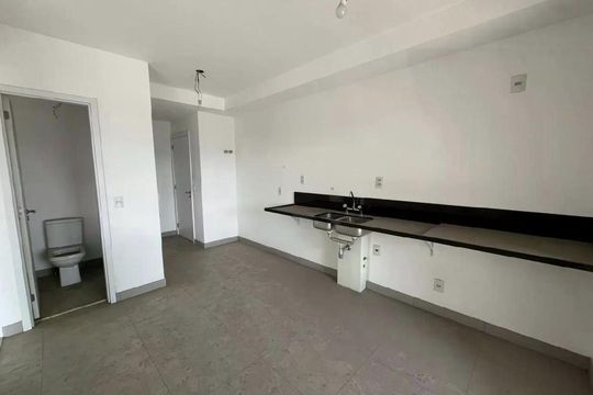 Cozinha de apartamento à venda com 3 quartos, 163m² em Vila Clementino, São Paulo