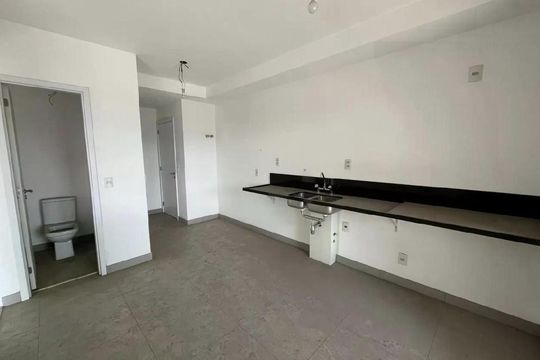 Cozinha de apartamento à venda com 3 quartos, 163m² em Vila Clementino, São Paulo