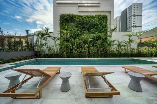 Área externa de apartamento à venda com 3 quartos, 163m² em Vila Clementino, São Paulo