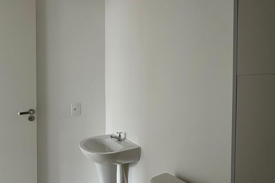 Banheiro 1 de apartamento à venda com 1 quarto, 24m² em Vila Lageado, São Paulo