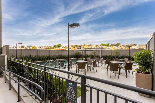 Área comum - Piscina de apartamento para alugar com 2 quartos, 35m² em Vila Hebe, São Paulo
