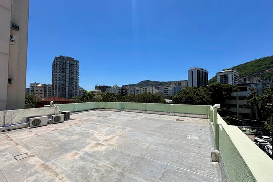 Área comum de apartamento à venda com 3 quartos, 69m² em Humaitá, Rio de Janeiro