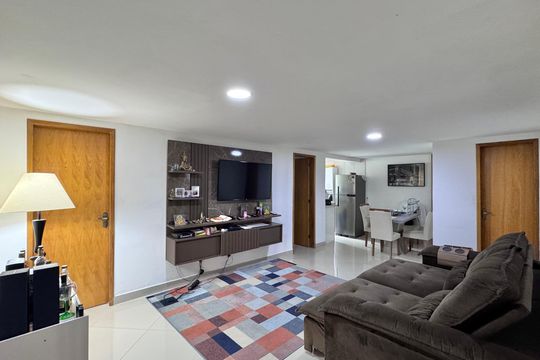 Sala de apartamento à venda com 2 quartos, 110m² em Recreio dos Bandeirantes, Rio de Janeiro