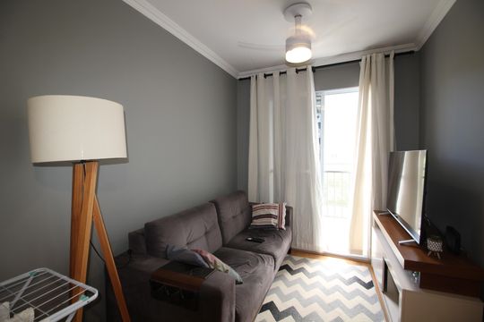 Sala de apartamento à venda com 2 quartos, 46m² em Taquara, Rio de Janeiro