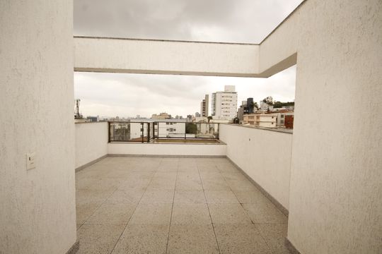 Terraço de apartamento à venda com 2 quartos, 146m² em Alto Barroca, Belo Horizonte