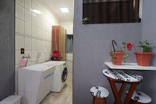 Área de Serviço de casa à venda com 2 quartos, 195m² em Parque Oratório, Santo André