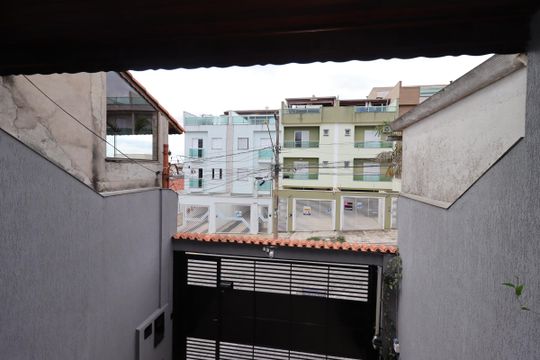 Sacada da Sala de casa à venda com 2 quartos, 195m² em Parque Oratório, Santo André