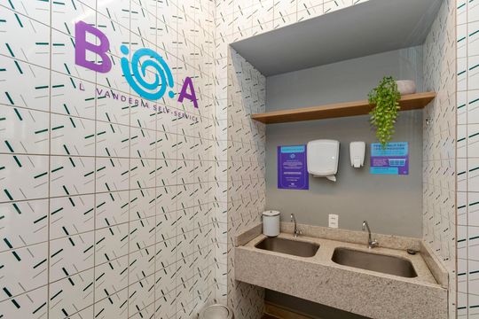 Área Comum de kitnet/studio para alugar com 1 quarto, 32m² em Santo Amaro, São Paulo