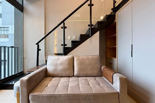 Sala  de kitnet/studio à venda com 1 quarto, 32m² em Santo Amaro, São Paulo