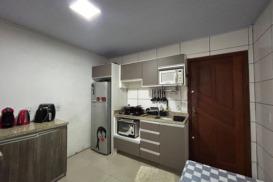 Cozinha de casa à venda com 2 quartos, 99m² em Santo Andre, São Leopoldo