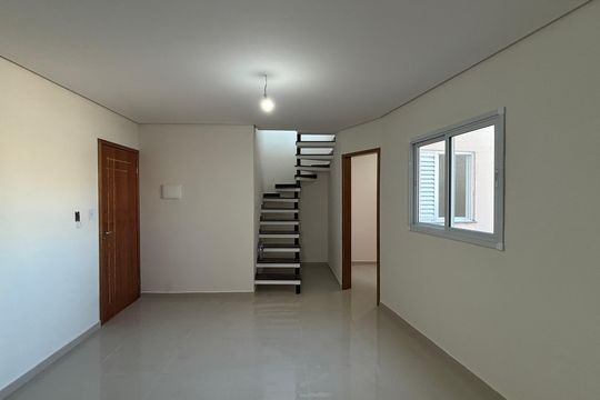 Sala - Sala de Jantar de apartamento à venda com 3 quartos, 90m² em Vila Mazzei, Santo André