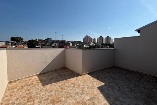 Cobertura de apartamento para alugar com 3 quartos, 90m² em Vila Mazzei, Santo André