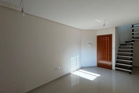Sala - Sala de Jantar  de apartamento para alugar com 3 quartos, 90m² em Vila Mazzei, Santo André