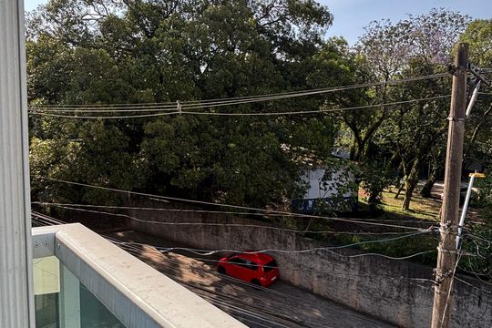 Suite Varanda de apartamento para alugar com 3 quartos, 90m² em Vila Mazzei, Santo André