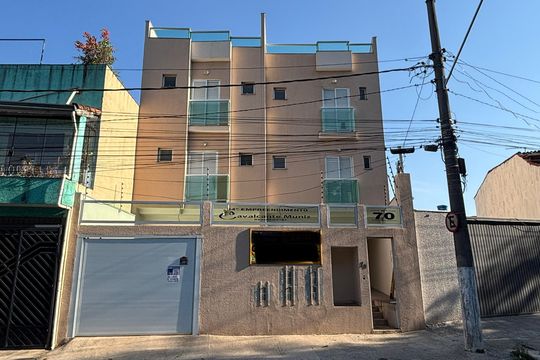 Fachada de apartamento para alugar com 3 quartos, 90m² em Vila Mazzei, Santo André