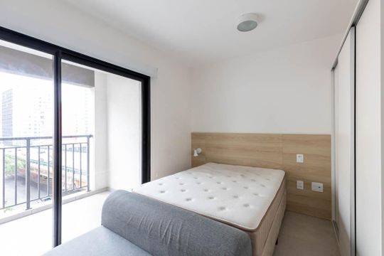 Studio de kitnet/studio para alugar com 1 quarto, 28m² em Vila Buarque, São Paulo