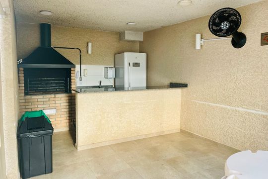 Área comum - Churrasqueira de apartamento para alugar com 2 quartos, 44m² em Vila Itapegica, Guarulhos