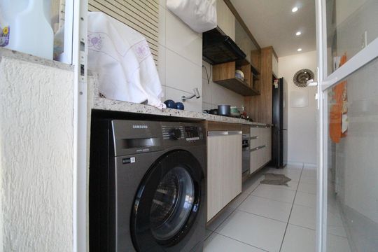 Área de serviço de apartamento à venda com 2 quartos, 60m² em Taquara, Rio de Janeiro