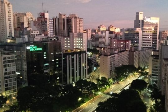 Vista de apartamento à venda com 1 quarto, 39m² em Bela Vista, São Paulo