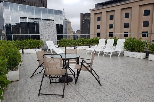 Área comum de apartamento à venda com 1 quarto, 39m² em Bela Vista, São Paulo