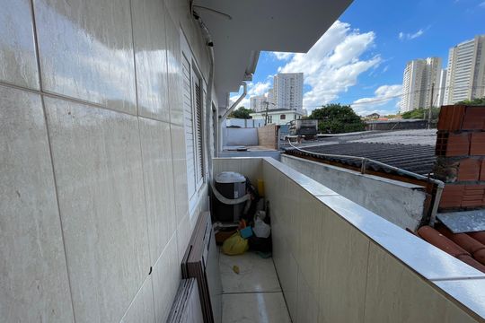 Varanda da Sala de casa para alugar com 1 quarto, 52m² em Jardim das Vertentes, São Paulo