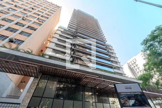 Fachada de kitnet/studio para alugar com 1 quarto, 24m² em Bela Vista, São Paulo