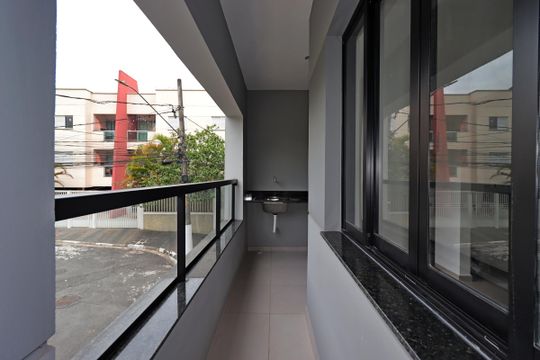 Área de Serviço de apartamento para alugar com 2 quartos, 54m² em Parque Sao Vicente, Santo André