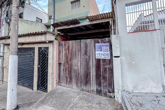 Fachada com Plaquinha de casa à venda com 5 quartos, 285m² em Penha de França, São Paulo