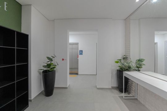 Área comum de kitnet/studio para alugar com 1 quarto, 22m² em Bela Vista, São Paulo
