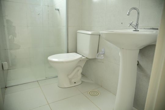 Banheiro  de apartamento à venda com 2 quartos, 62m² em Demarchi, São Bernardo do Campo