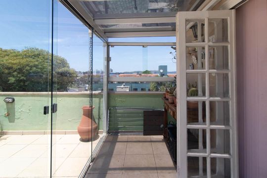 Terraço de apartamento à venda com 2 quartos, 180m² em Cristal, Porto Alegre