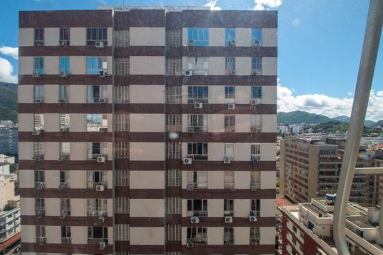 Sala Vista de apartamento à venda com 3 quartos, 100m² em Tijuca, Rio de Janeiro