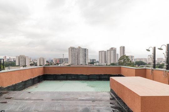 Área comum de kitnet/studio à venda com 1 quarto, 25m² em Barra Funda, São Paulo