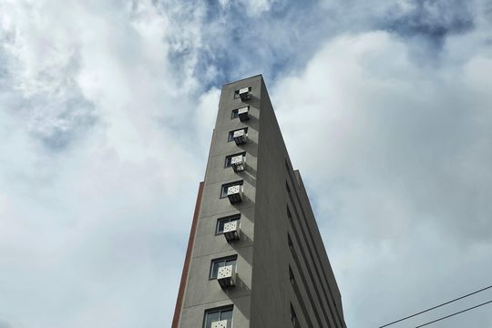 Fachada de kitnet/studio à venda com 1 quarto, 25m² em Barra Funda, São Paulo