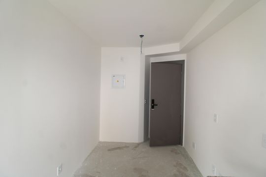 Sala / Cozinha de apartamento à venda com 1 quarto, 25m² em Vila Dom Pedro Ii, São Paulo