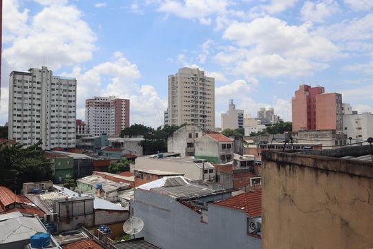 Vista da Varanda de kitnet/studio à venda com 1 quarto, 21m² em Bela Vista, São Paulo
