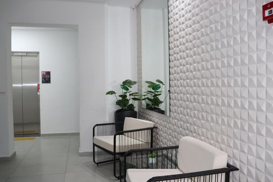 Hall Social de kitnet/studio à venda com 1 quarto, 21m² em Bela Vista, São Paulo