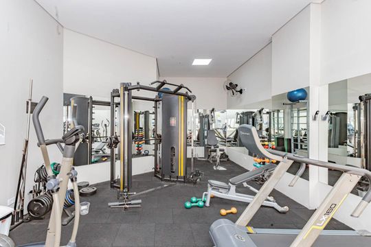 Área comum -Academia de apartamento à venda com 3 quartos, 69m² em Vila Caraguata, São Paulo