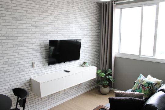 Sala de apartamento à venda com 2 quartos, 45m² em Brás, São Paulo