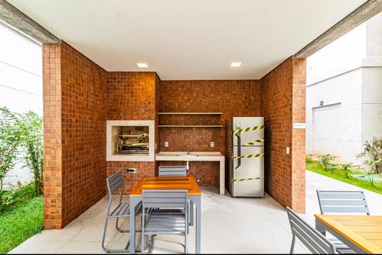 Área comum - Churrasqueira de apartamento à venda com 2 quartos, 44m² em Butantã, São Paulo