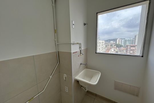 Área de Serviço de apartamento à venda com 1 quarto, 32m² em Todos Os Santos, Rio de Janeiro