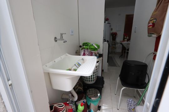 Área de Serviço de apartamento para alugar com 1 quarto, 47m² em Vila Darli, São Paulo