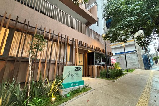 Fachada de apartamento à venda com 2 quartos, 114m² em Parque Imperial, São Paulo